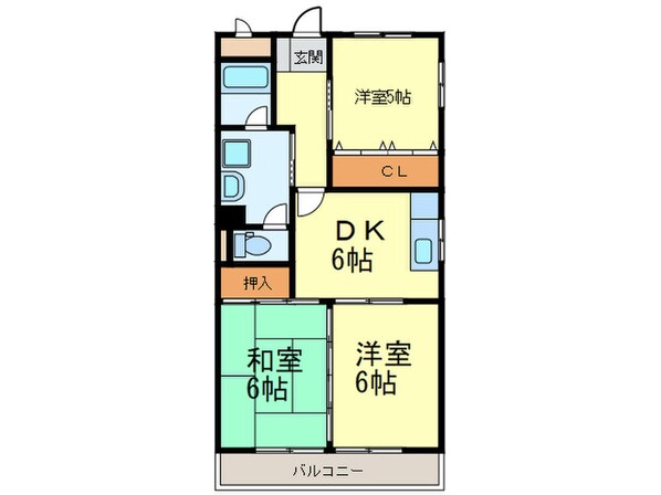 ハイラークやひろの物件間取画像